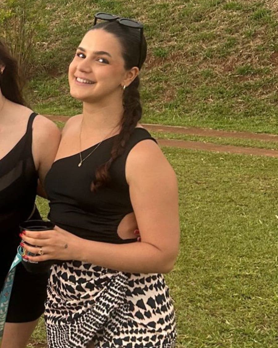 Antes — aluna Luiza