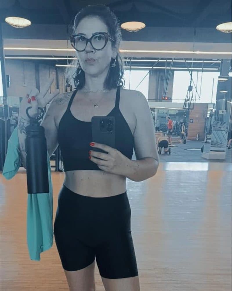 Depois — aluna Juliane